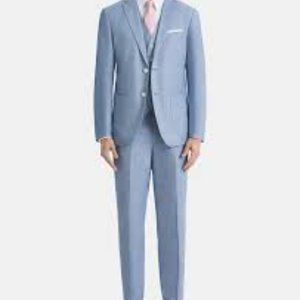 Ralph Lauren Blue Linen Men’s Pant Suit 46R